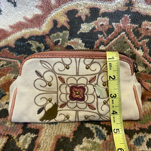 Fossil Fabric Change Purse | Small Fossil Change - Picture 9 of 9